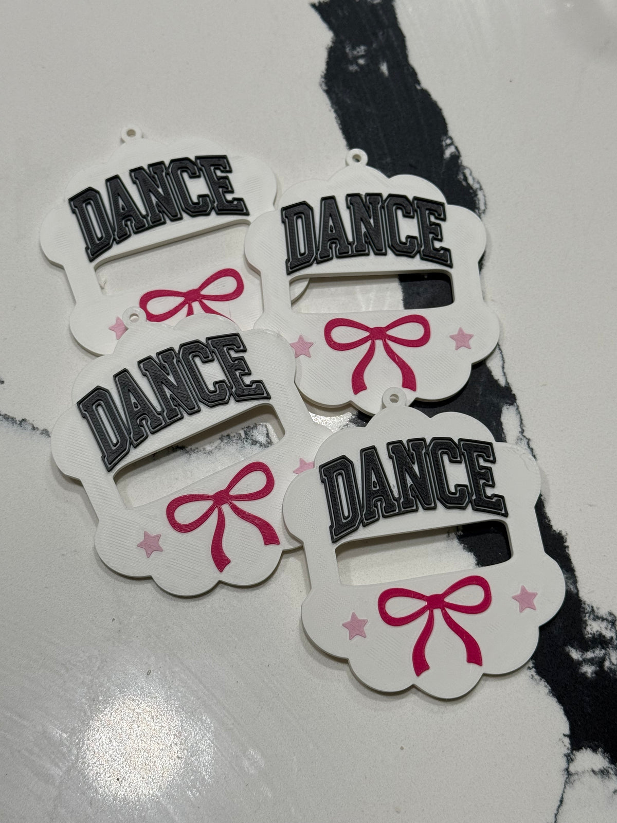 Sports/Dance Hair Tie Holder Keychains