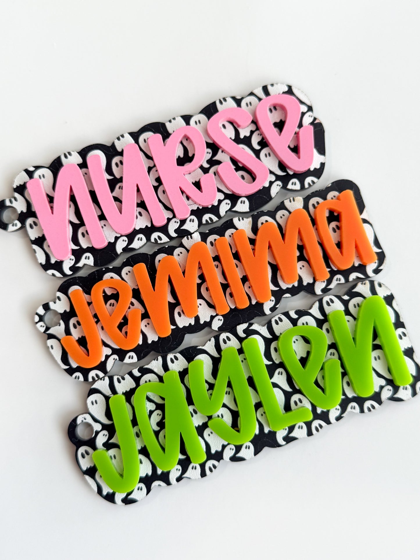 Ghost Custom KeyChain