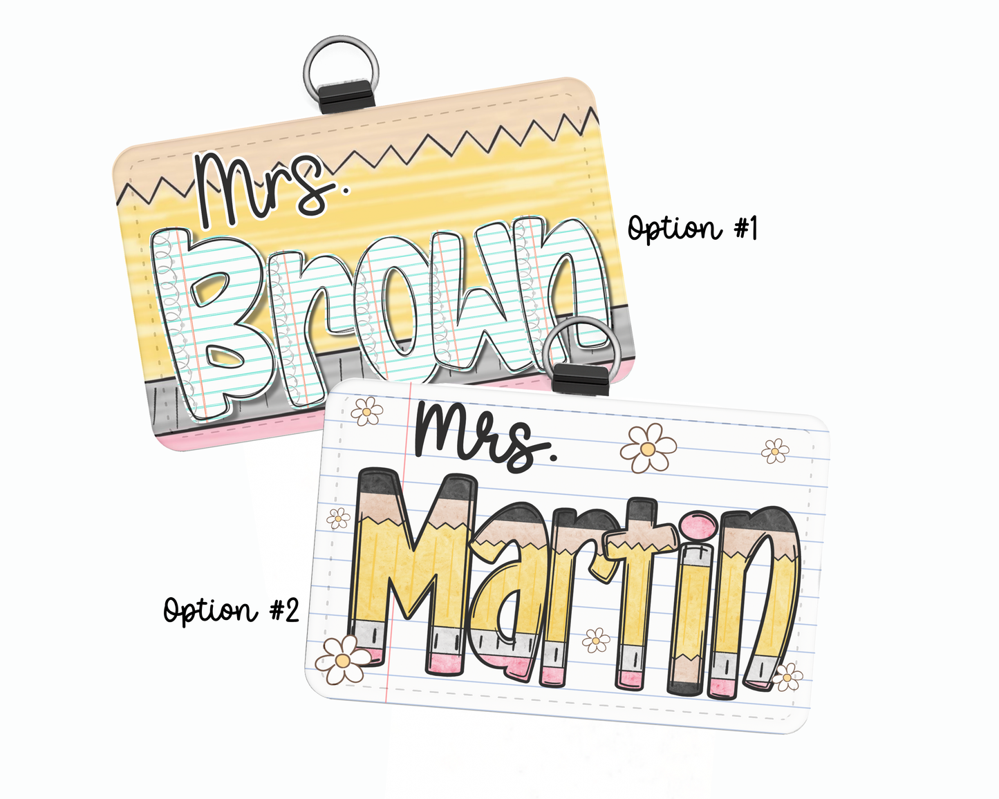 Pencil Badge- Horizontal