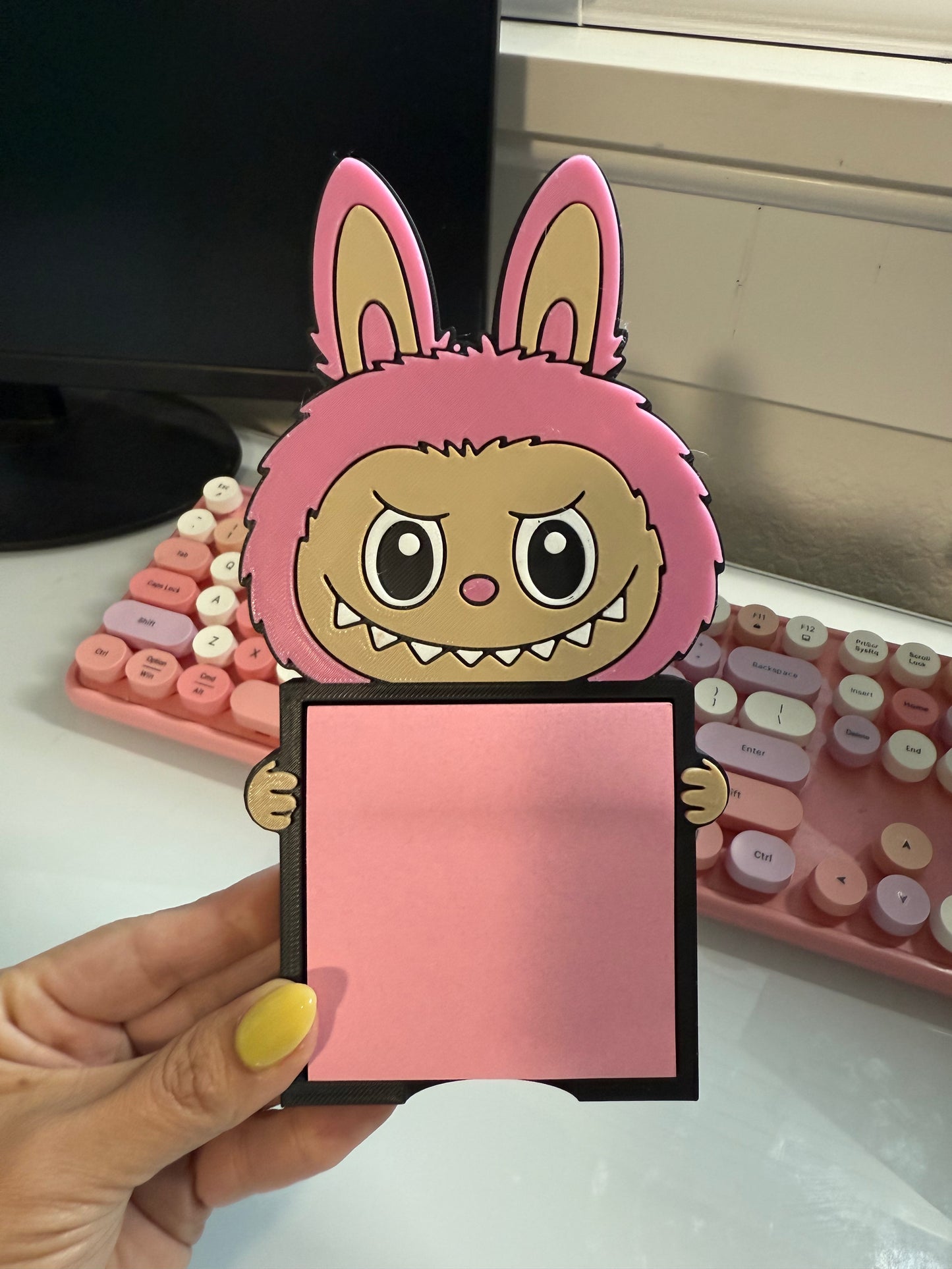 Labubu Notepad Holder