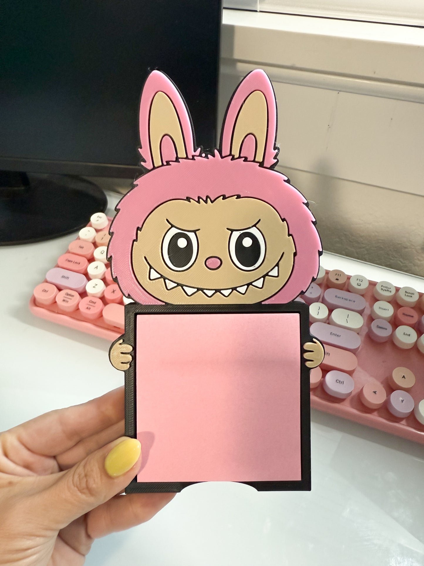 Labubu Notepad Holder