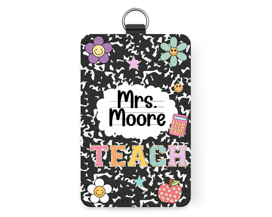 Pre-Order Composition Notebook Badge
