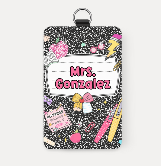 Pre-Order Composition Notebook Pink
