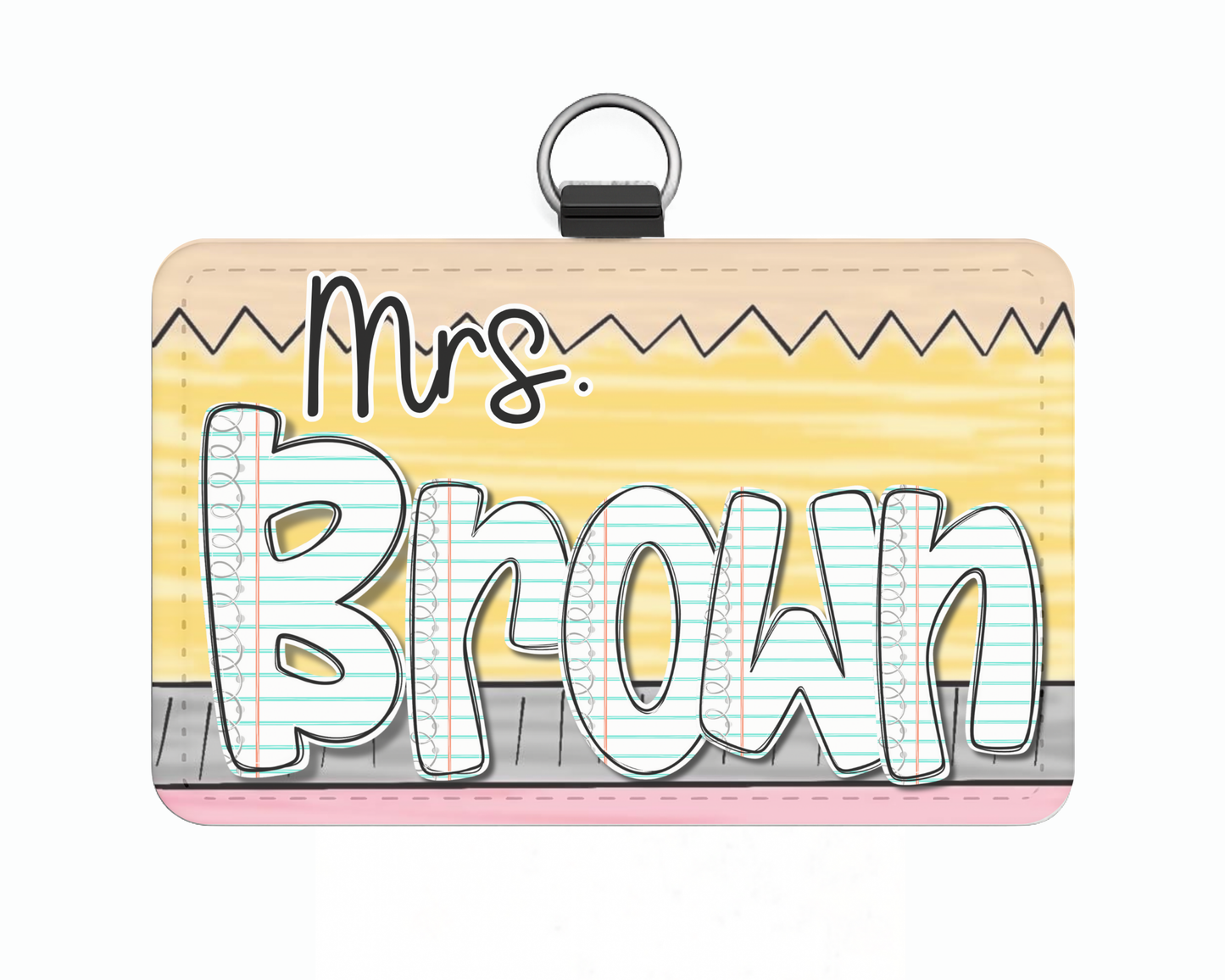 Pencil Badge- Horizontal
