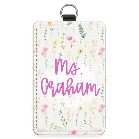 Florals- ID Badge