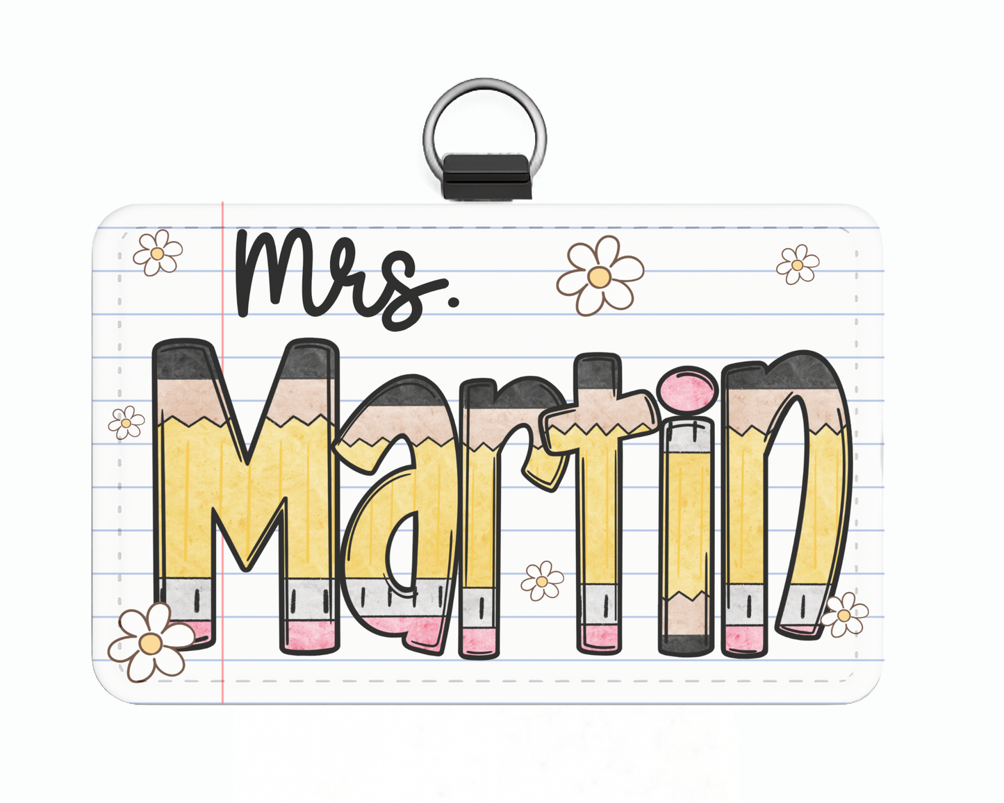 Pencil Badge- Horizontal