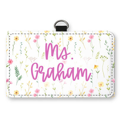 Florals- ID Badge