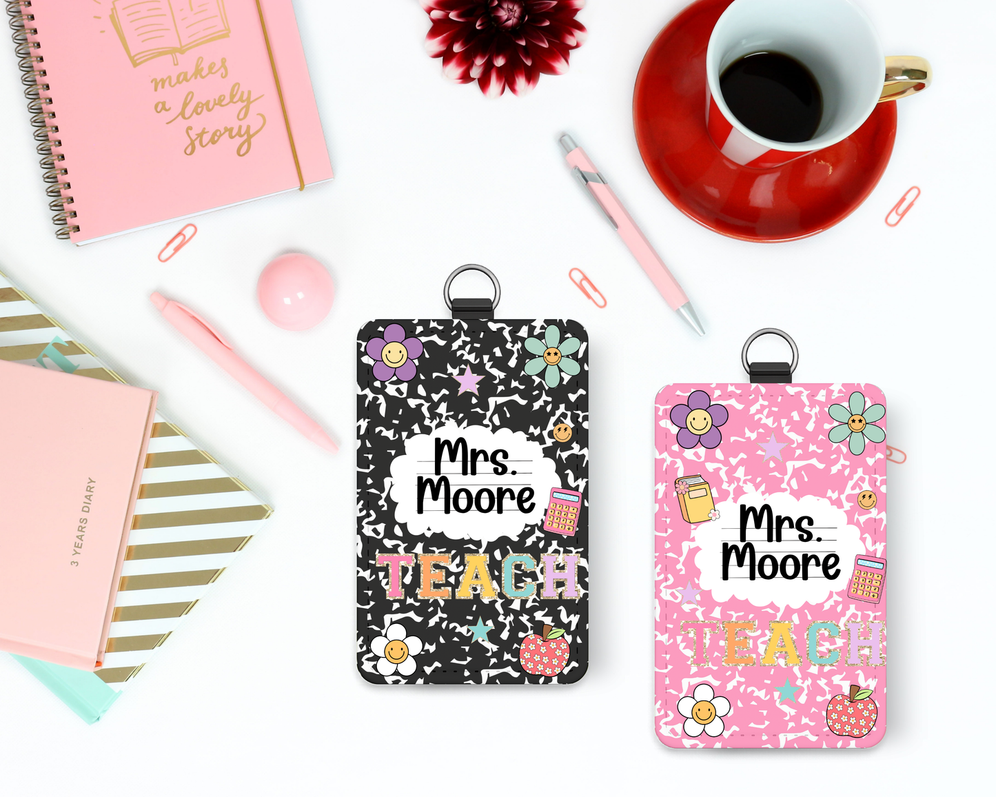 Pre-Order Composition Notebook Badge