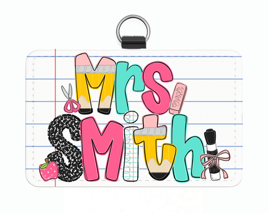 Teacher Badge- Horizontal