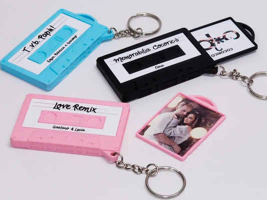 Cassette  Keychain & Photo Frame