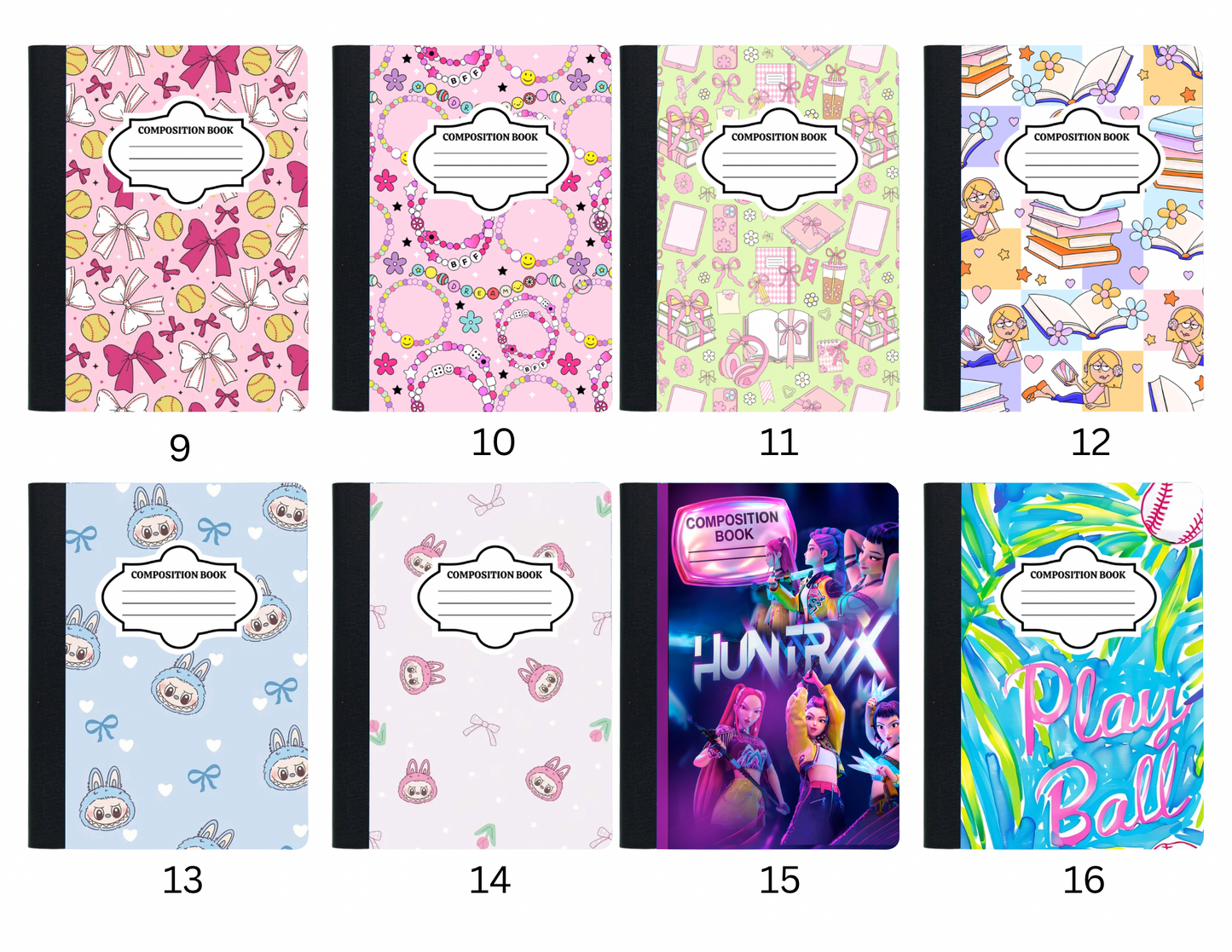Custom Composition Books
