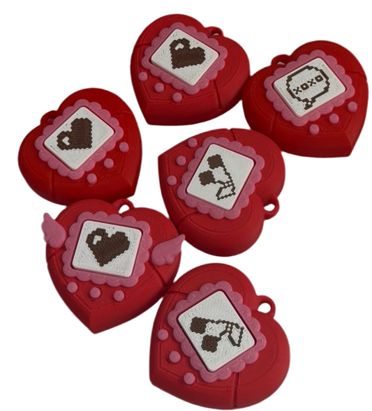 Heart V-Pet Clickers