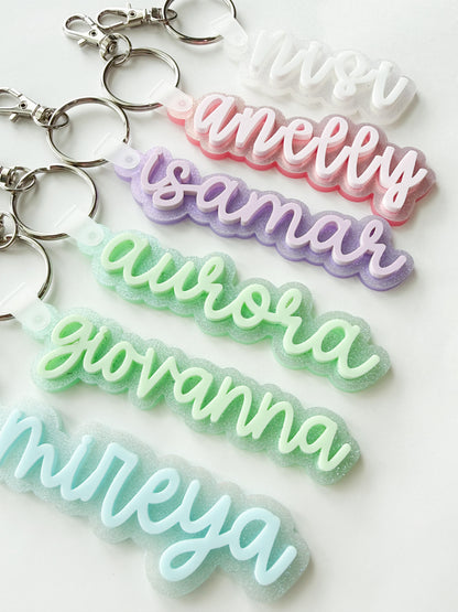 Iridescent Colors Keychains