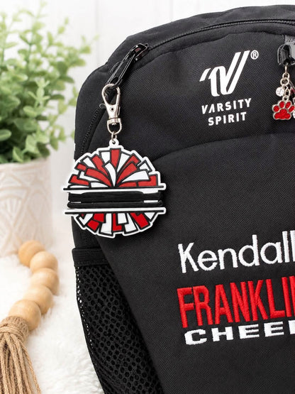 Cheer Hair Tie Holder Keychains