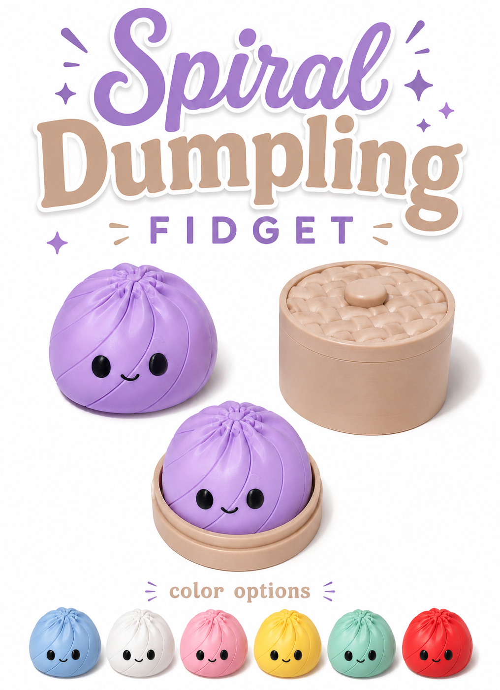 Spiral Dumpling Fidget