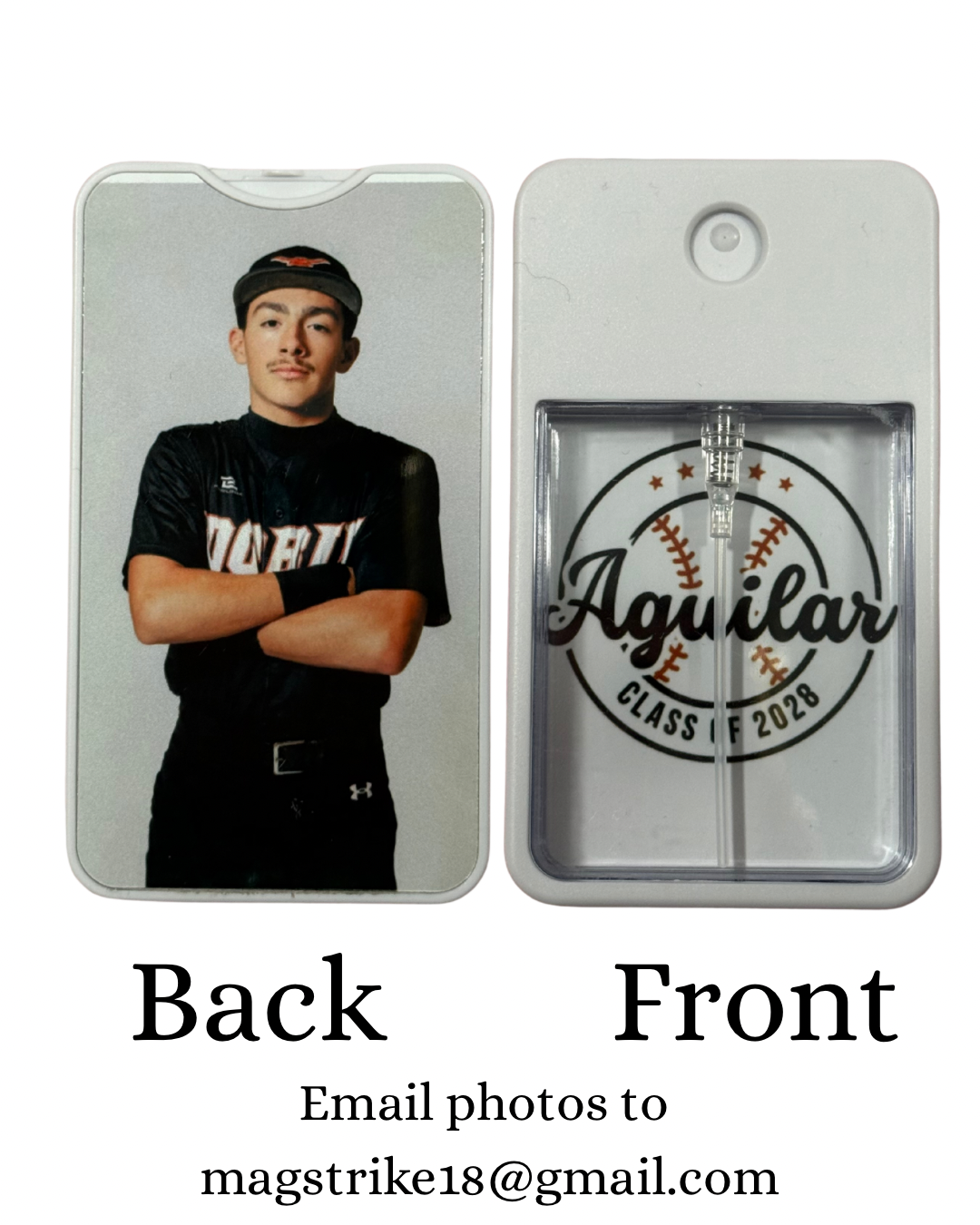 Custom Refillable Perfume Mist Spray Bottle