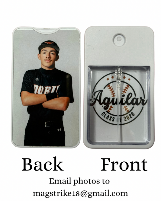 Custom Refillable Perfume Mist Spray Bottle