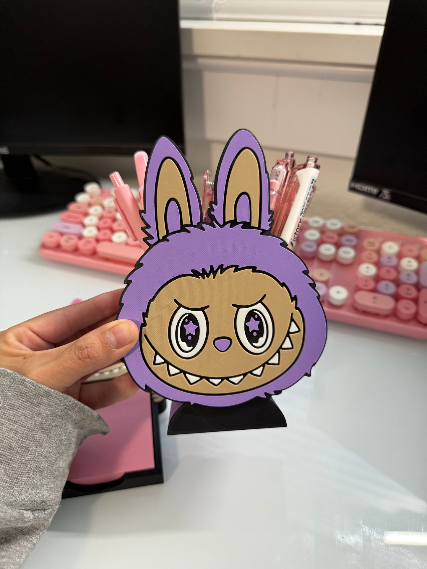 Labubu Pencil/Brush Holder